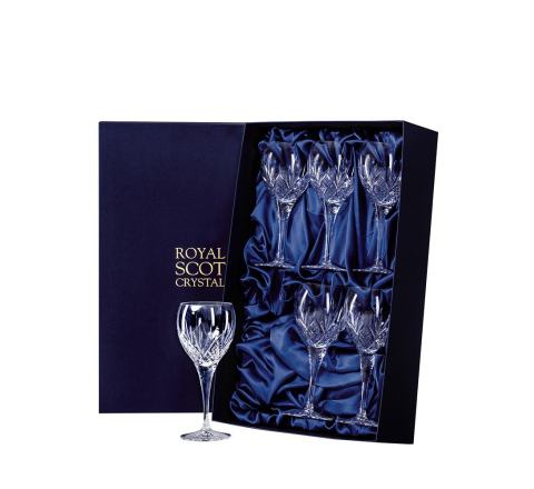 Royal Scot En-ciel-Lot De 6 Verres Grand Format 90 Mm (boîte