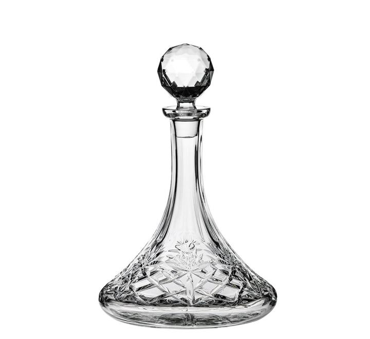 Kintyre Ships Decanter 290mm (Gift Boxed) Royal Scot Crystal
