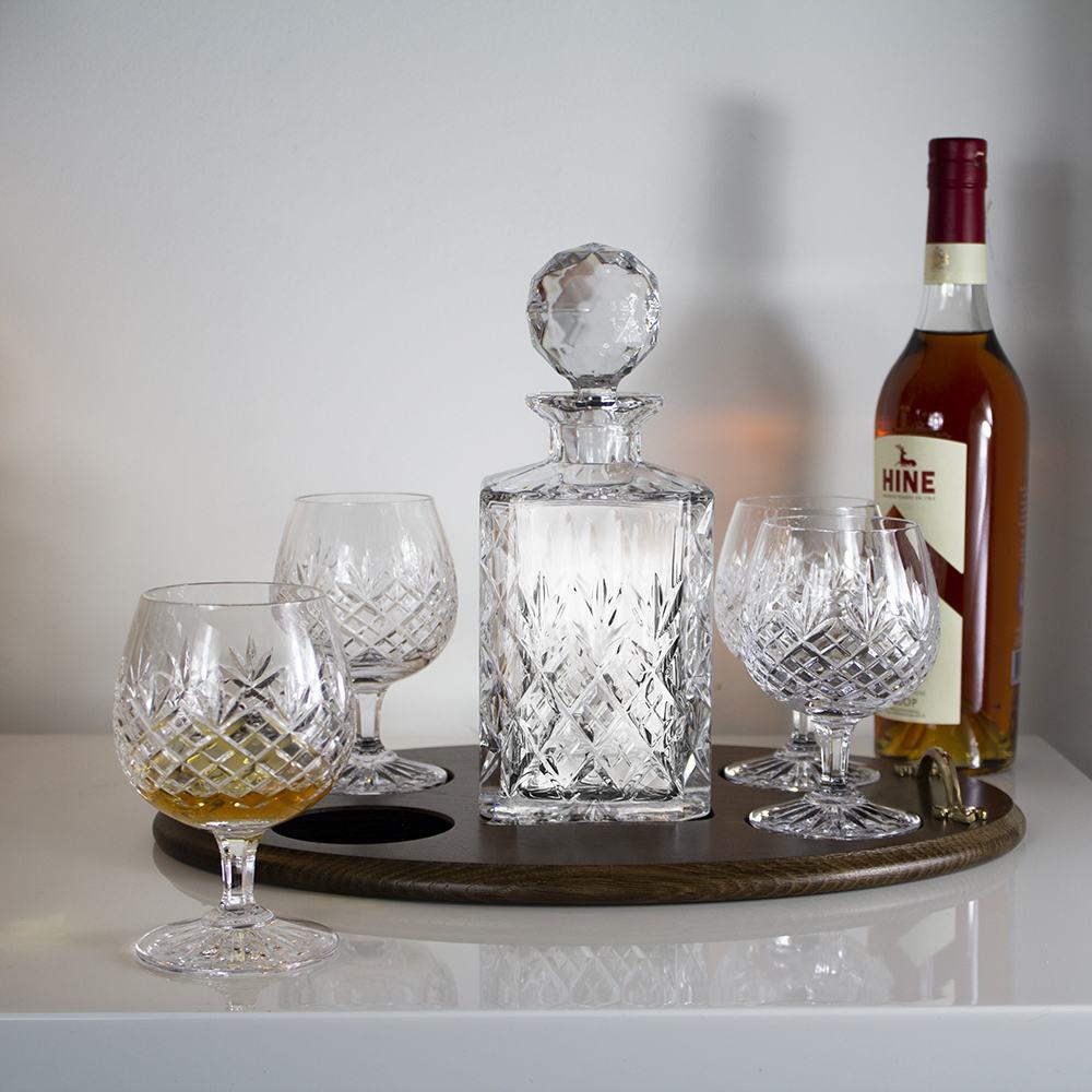 Crystal Brandy glasses | James Pirie
