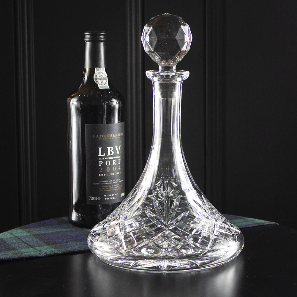 London Crystal Ships Decanter 290mm (Gift Boxed) | Royal Scot