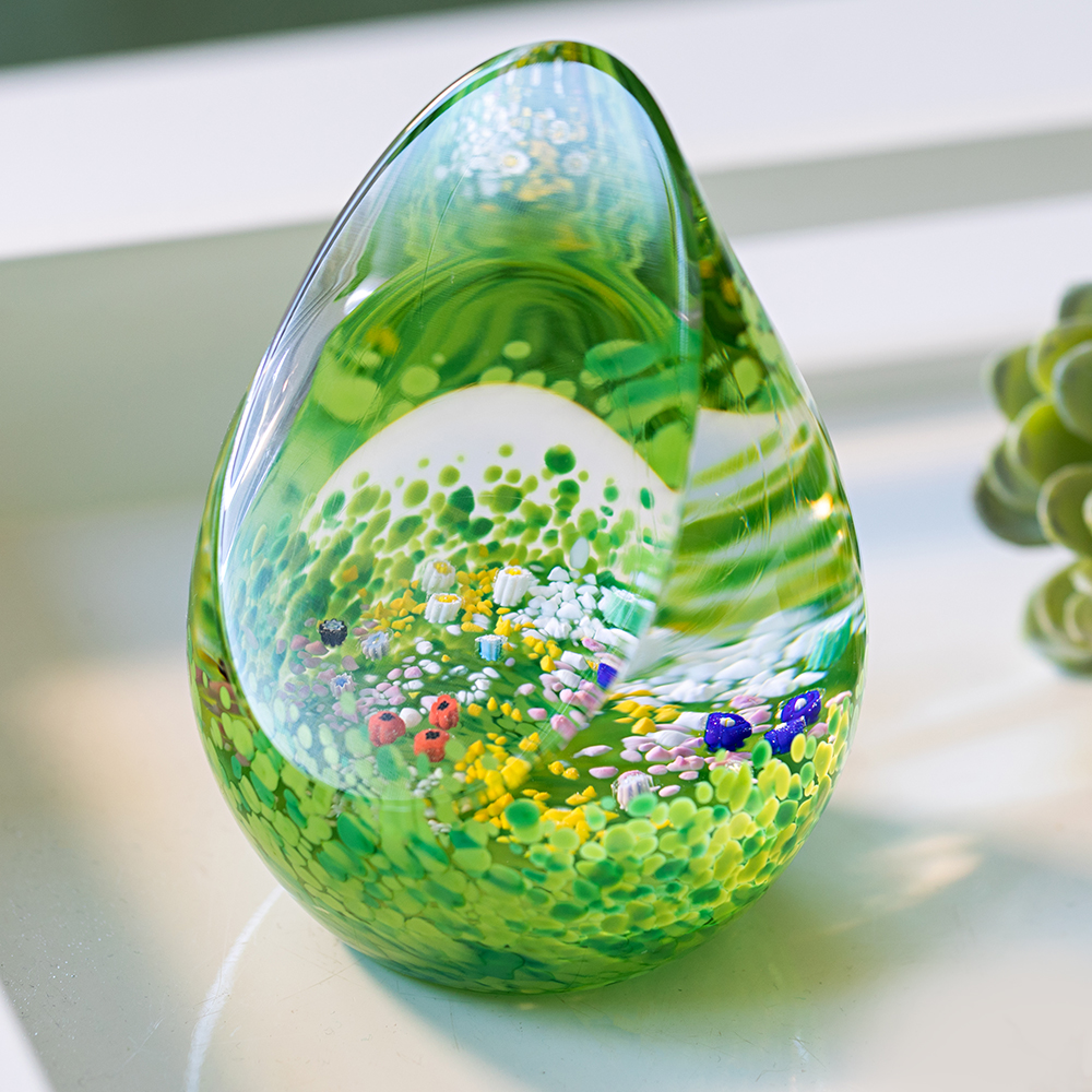 英国【Caithness】summer meadow ガラス 花瓶 限定品 【公式通販】