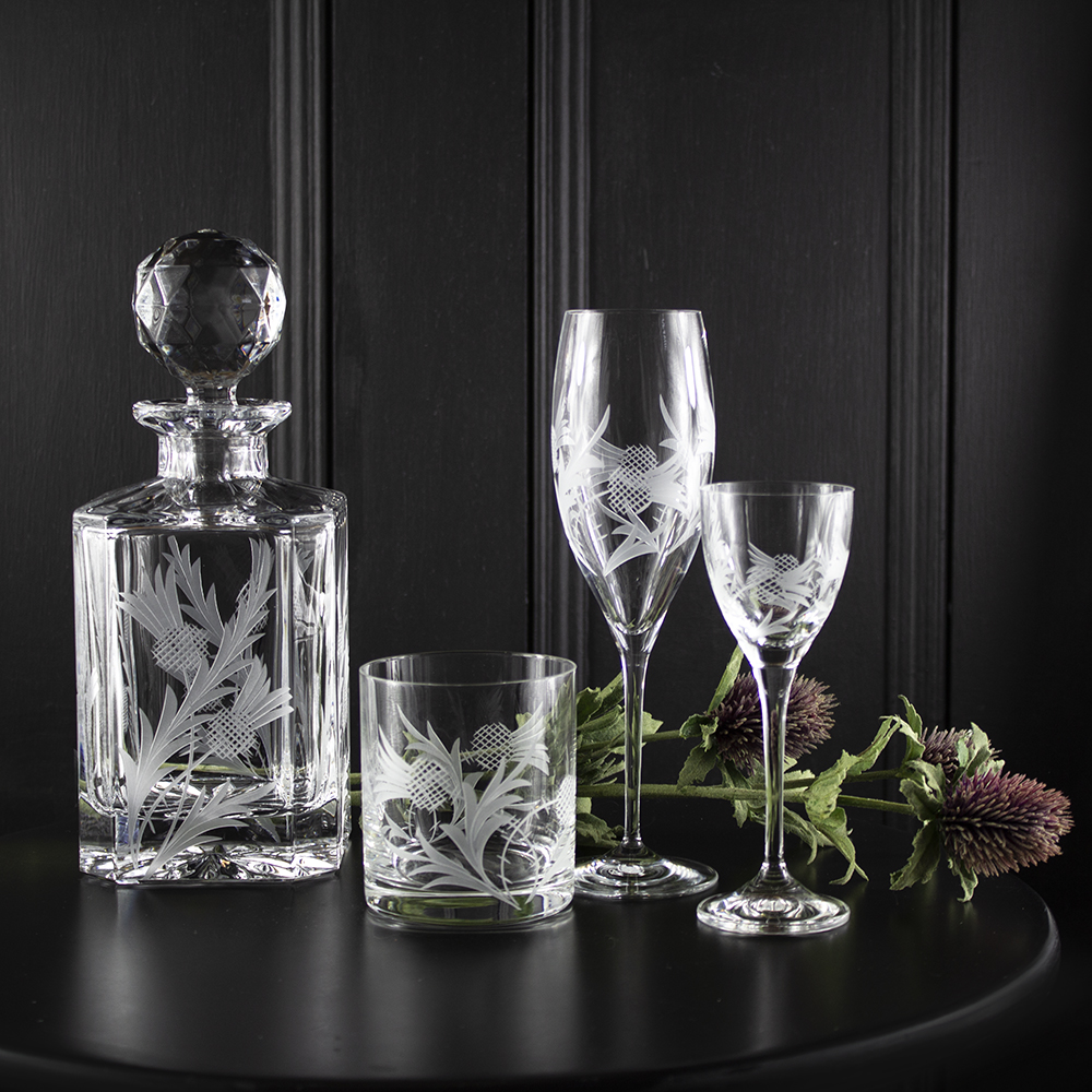 Personalised Crystal Whiskey Decanter Set Inc. Jack Daniels Tennessee Whiskey - View #7