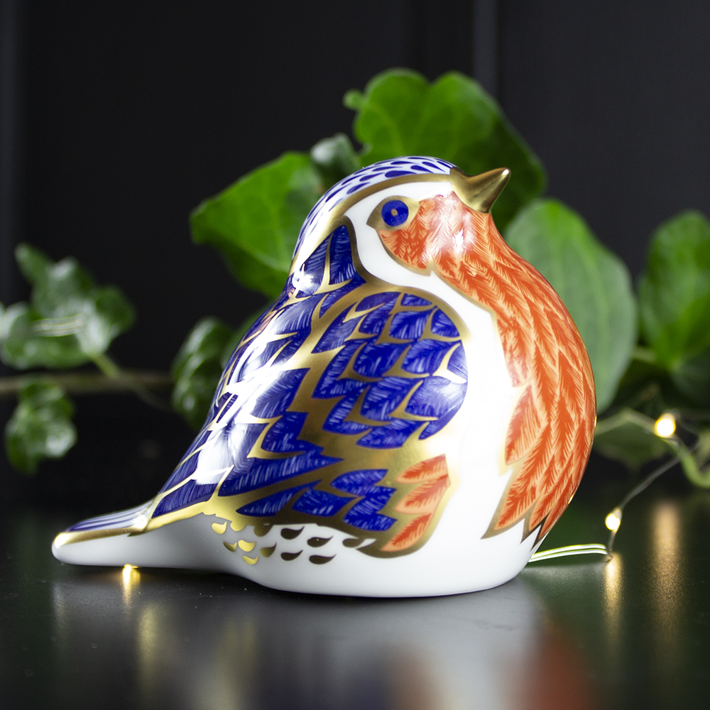 Robin 70mm (Gift Boxed) | Royal Crown Derby | James Pirie