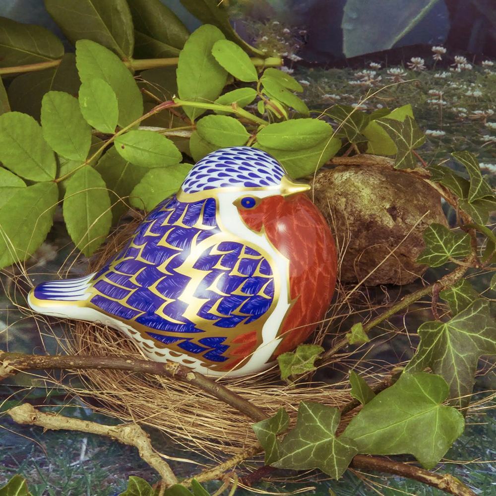 Robin 70mm (Gift Boxed) | Royal Crown Derby | James Pirie