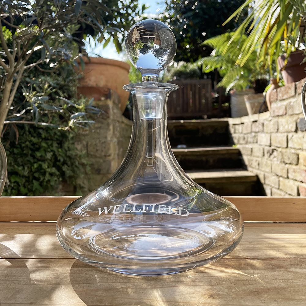 Personalised - Classic Collection Crystal Ships Decanter (engraved