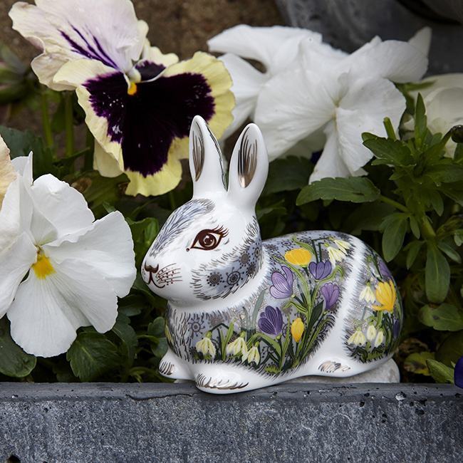 Springtime Bunny (w100mm) (Gift Boxed) | Royal Crown Derby | James