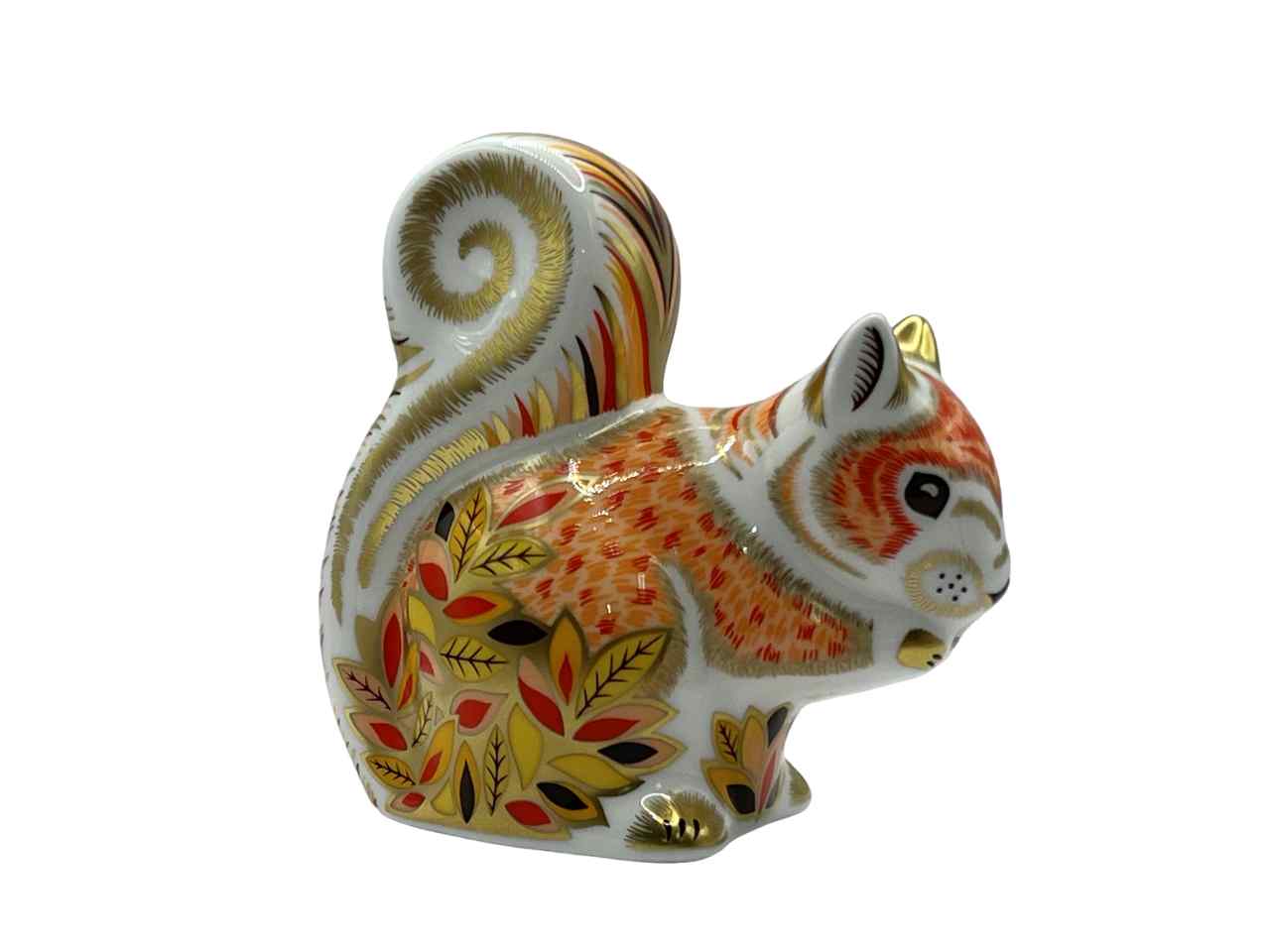 Autumn Squirrel 85mm (Gift Boxed) | Royal Crown Derby | James Pirie