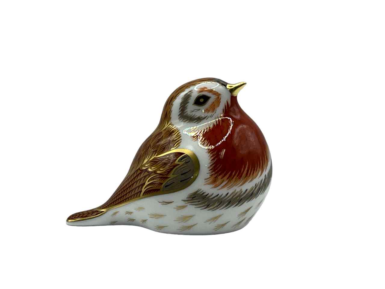 Royal Robin (80mm) (Gift Boxed) | Royal Crown Derby | James Pirie